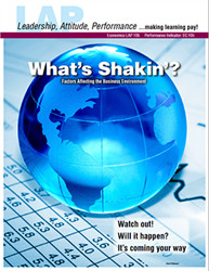 LAP-EC-105, What’s Shakin’? (Factors Affecting the Business Environment) (Download) EC:105, LAP-EC-026, Economics