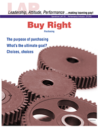 LAP-OP-015, Buy Right (Purchasing) (Download) LAP-OP-002, OP:015, Operations, Buying
