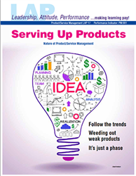 LAP-PM-017, Serving Up Products (Nature of Product/Service Management) (Download) PM:001, Product Management, Product Planning, Branding, Marketing