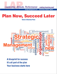 LAP-SM-007, Plan Now, Succeed Later (Nature of Business Plans) (Download) SM:007, Management, Planning, Entrepreneurship, LAP-SM-001