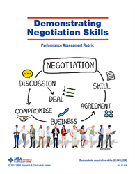 Rubric: Demonstrating Negotiation Skills (Download) 