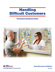Rubric: Handling Difficult Customers (Download) 